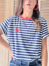 Cargar imagen en el visor de la galería, Camiseta California Oversize Marinera Navy
